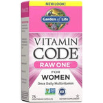 Garden of Life vitaminų kodas RAW One moterims - moterims 75 kaps.