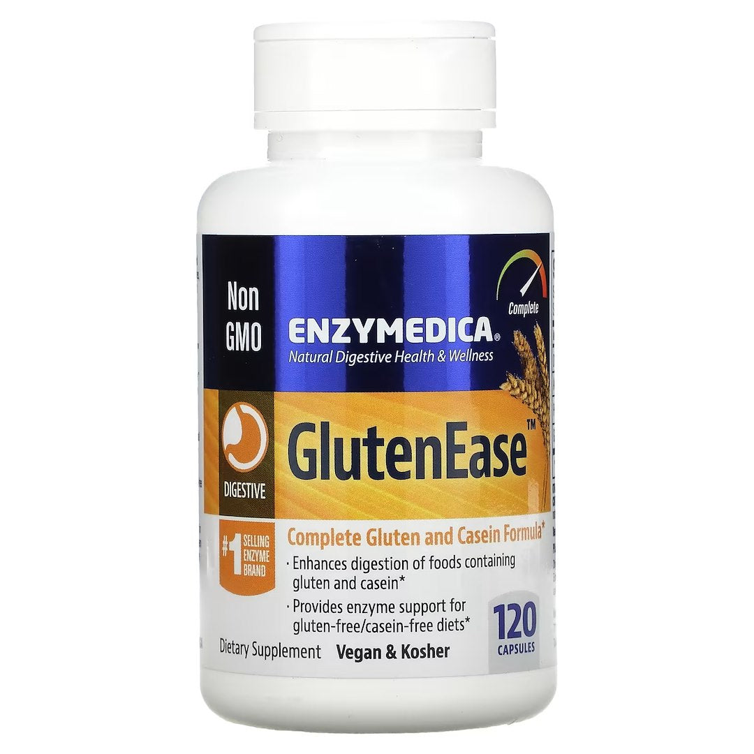 ENZYMEDICA GlutenEase 120 kapsulių
