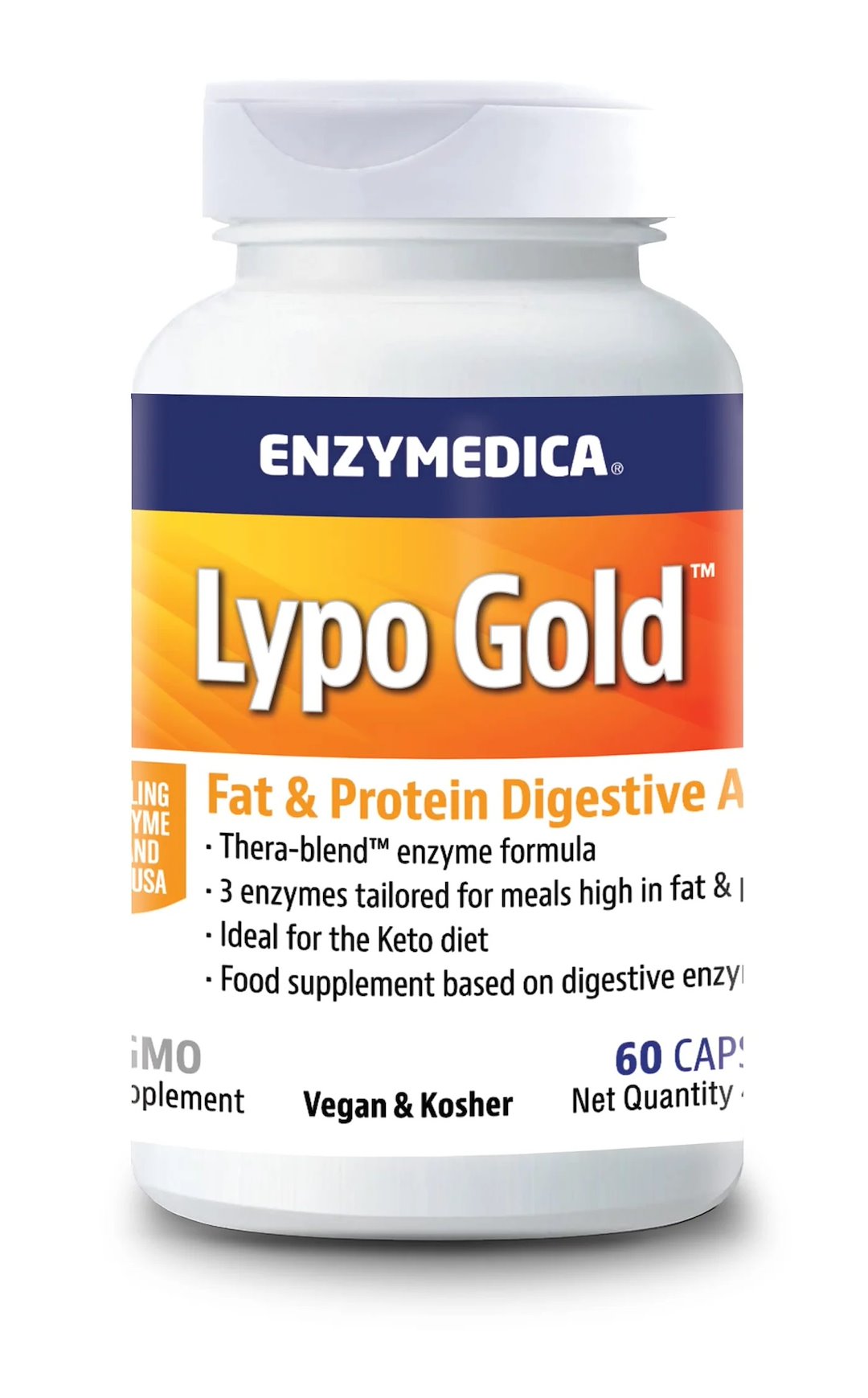 ENZYMEDICA Lypo Gold 60 kapsulių