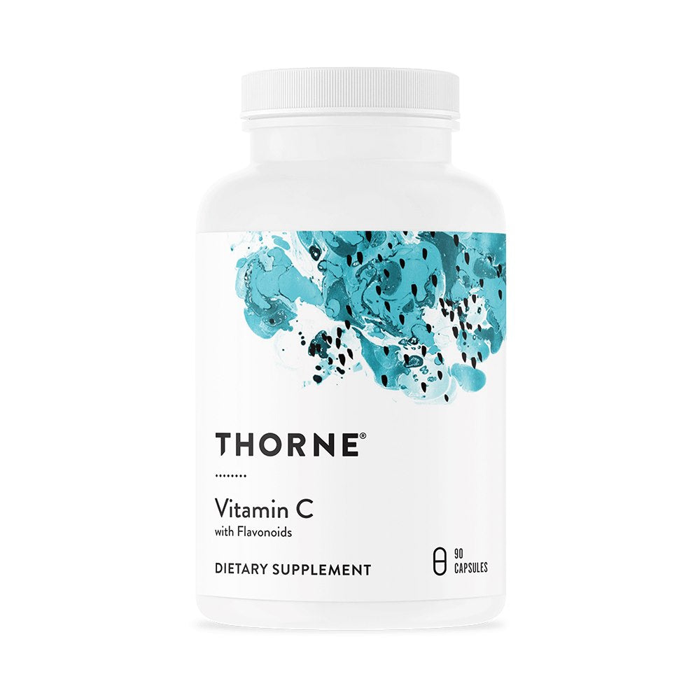 THORNE RESEARCH vitaminas C su flavonoidais 90 kapsulių
