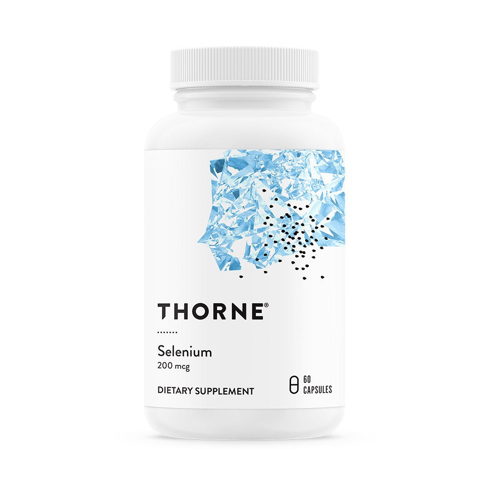 THORNE TYRIMAI Selenas - Selenas 200 mcg 60 kapsulių