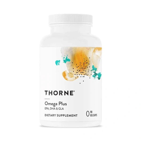 THORNE RESEARCH Omega Plus EPA, DHA ir GLA 90 kapsulių