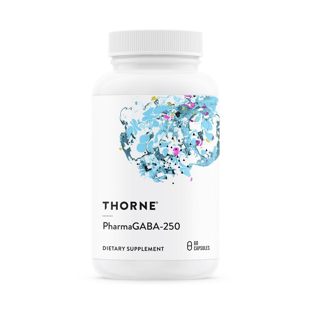 THORNE RESEARCH PharmaGABA-250 60 kapsulių