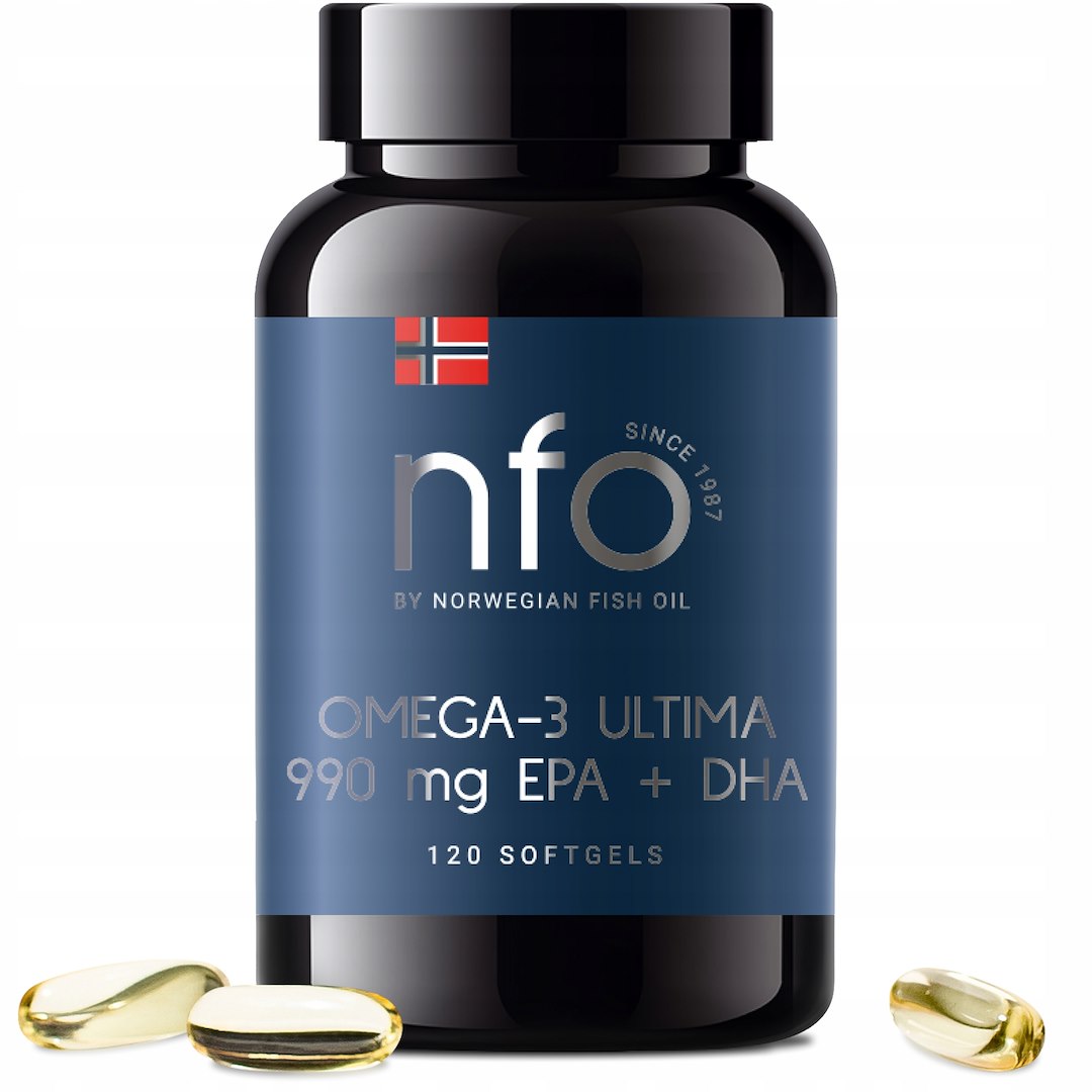 NFO Omega-3 Ultima 120 kapsulių