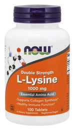 NOW FOODS L-lizinas 1000 mg 100 tablečių