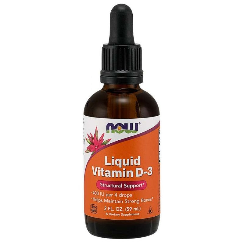 Now Foods“ vitaminas D3 400 TV MCT 59 ml