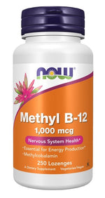 Now Foods metil B12 1000 mcg 250 tablečių