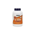 Now Foods vitamino C 500 mg pastilės – apelsinų skonio 100 tablečių