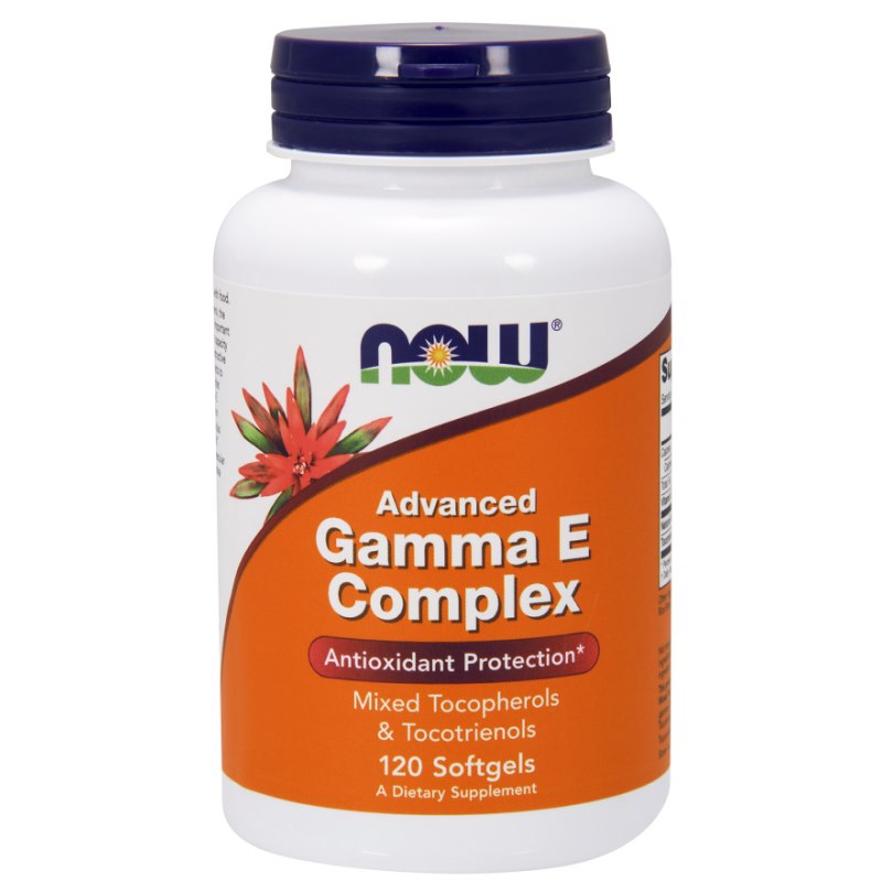 NOW FOODS gama E kompleksas 120 kapsulių