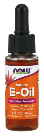 NOW FOODS E-Oil - natūralus vitaminas E 30 ml