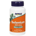 Now Foods Selenium - Selenas 200 mcg 90 kapsulių