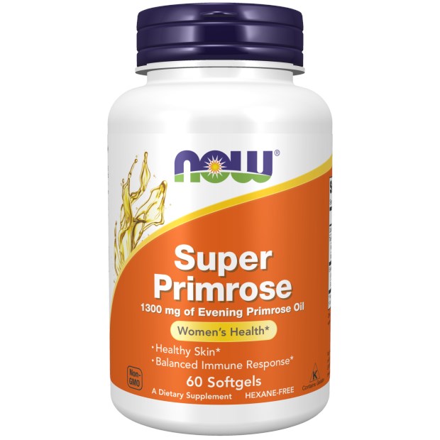 Now Foods Super Primrose 60 kapsulių