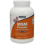 Now Foods sieros MSM - metilsulfonilmetanas 454 g