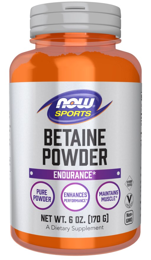 Now Foods betaino milteliai - betaino milteliai 170 g