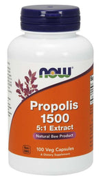 Now Foods Propolis 1500 - ekstraktas 5:1 100 kapsulių