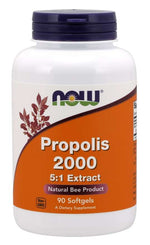 Now Foods Propolis 2000 - ekstraktas 5:1 90 kapsulių