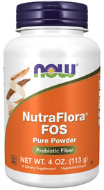 Now Foods NutraFlora® FOS - fruktooligosacharidų milteliai 113 g