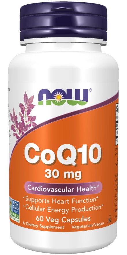 NOW FOODS kofermentas Q10 30 mg 60 kapsulių