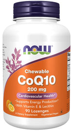NOW FOODS kofermentas Q10 200 mg 90 tablečių