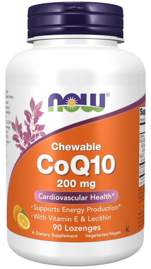 NOW FOODS kofermentas Q10 200 mg 90 tablečių