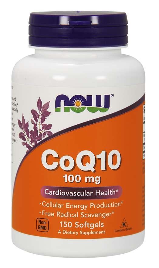 NOW FOODS kofermentas Q10 100 mg 150 kapsulių