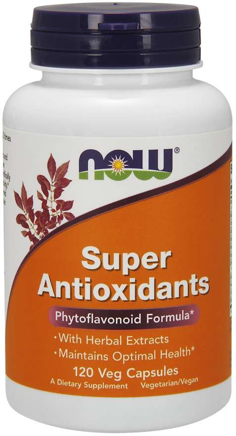Now Foods Super Antioksidantai 120 kapsulių