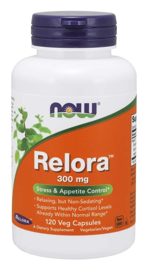 Now Foods Relora 300 mg 120 kapsulių