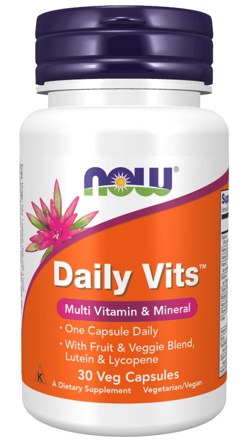 NOW FOODS Daily Vits - vitaminai ir mineralai 30 kapsulių