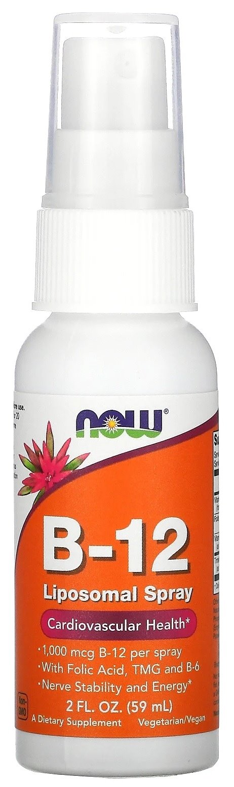 NOW FOODS B12 liposominis purškalas 59 ml