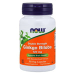 NOW FOODS standartizuotas ginkmedžio ekstraktas 50:1 – ginkmedis 50 kapsulių