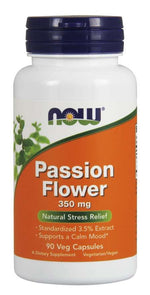 Now Foods Pasiflora 350 mg - Pasifloros ekstraktas 90 kapsulių