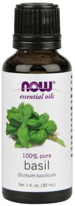 NOW FOODS Bazilikas - 100 % bazilikų aliejus - Bazilikas 30 ml
