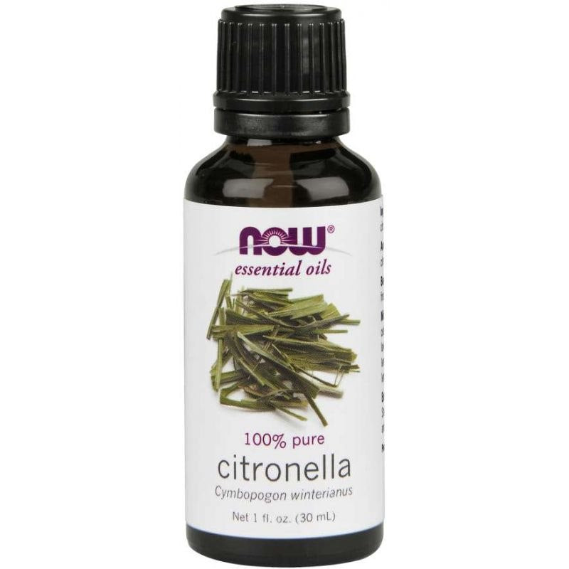 NOW FOODS 100 % citronelės aliejus 30 ml