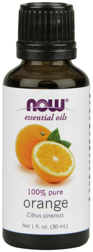NOW FOODS 100 % apelsinų aliejus – apelsinų skonio 30 ml