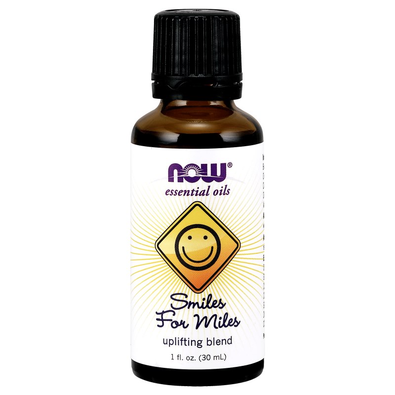 NOW FOODS aliejų mišinys 100% Smiles for Miles 30 ml