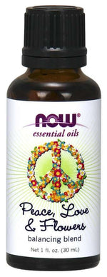 Now Foods“ Peace, Love & Flowers“ aliejų mišinys 30 ml
