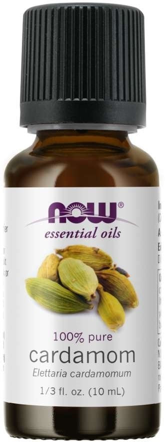 NOW FOODS 100 % kardamono aliejus – kardamonas 10 ml