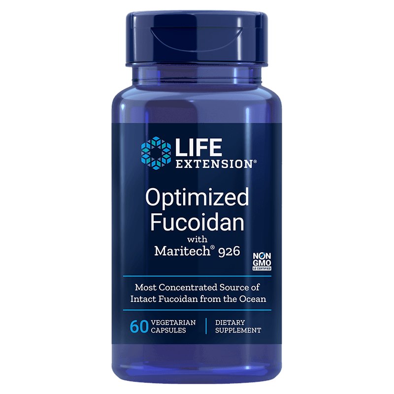 Life Extension Optimizuotas fukoidanas su Maritech 926 60 kapsulių