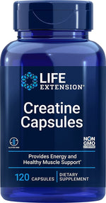 Life Extension Kreatinas - kreatino kapsulės 120 kapsulių