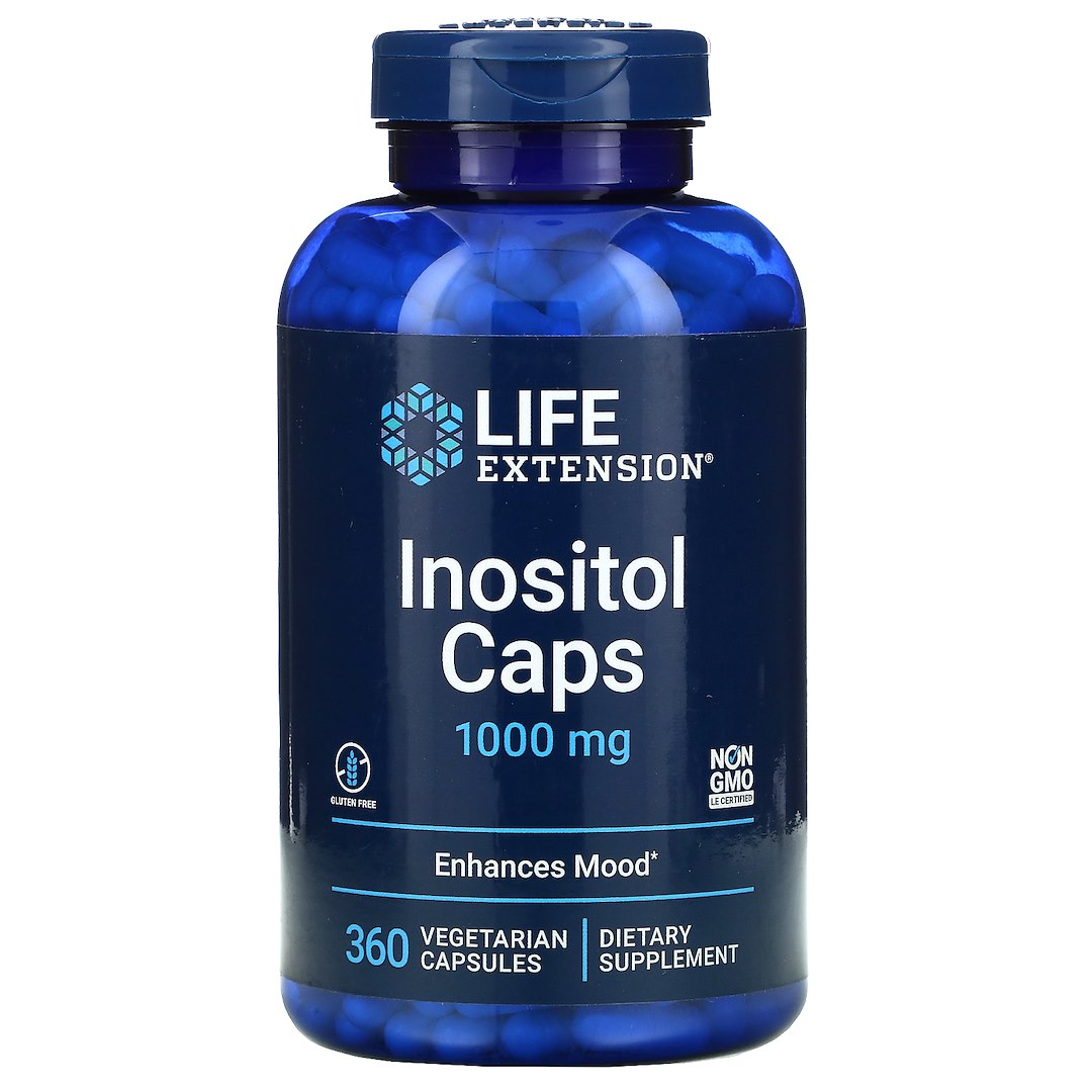 Life Extension Inozitolis 1000 mg 360 kapsulių