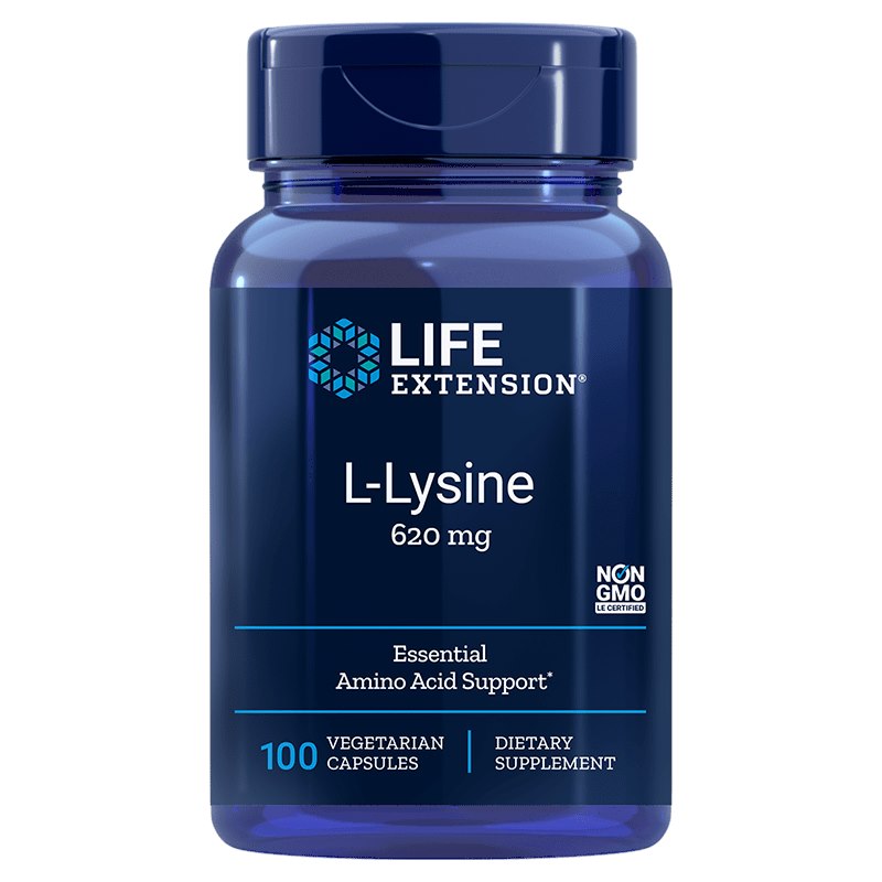 Life Extension L-lizinas 100 kapsulių