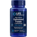 Life Extension Folian - didelio stiprumo optimizuotas folatas 30 tablečių