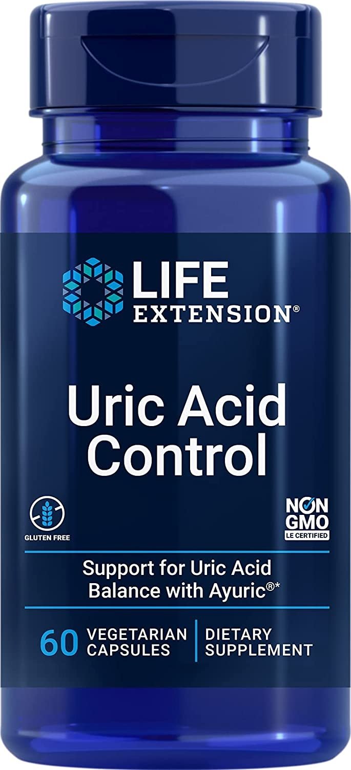 Life Extension Šlapimo rūgšties kontrolė 60 kapsulių