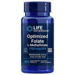 Life Extension Folio rūgštis - optimizuotas folatas 100 tablečių