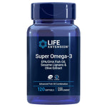Life Extension Super Omega-3 EPA/DHA su sezamų lignanais ir alyvuogių ekstraktu 120 minkštųjų kapsulių