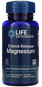 Life Extension Pailginto atpalaidavimo magnis 60 kapsulių