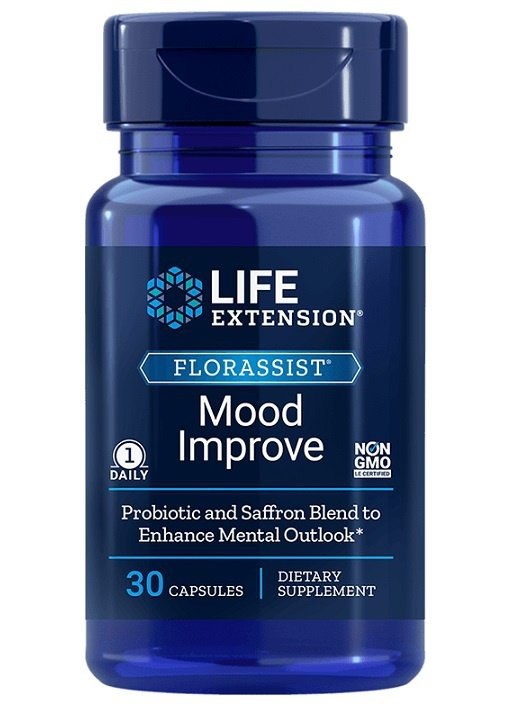Life Extension Florassist nuotaikos gerinimo priemonė 30 kapsulių
