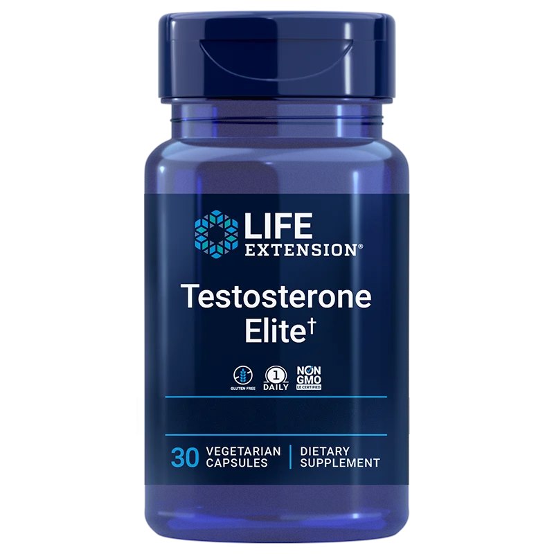 Life Extension Testosterono Elitas 30 kapsulių