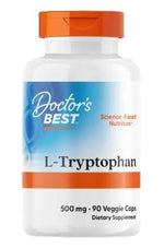 DOCTOR'S BEST L-triptofanas 500 mg 90 kapsulių