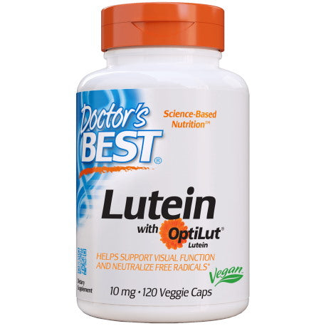 DOCTOR'S BEST liuteinas ir zeaksantinas – OptiLut 120 kapsulių